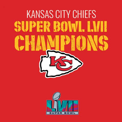 NFL Kansas City Chiefs Super Bowl LVII Champions Moto E5 Play Skin